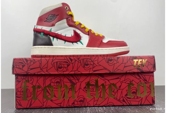 Zoom   FJ0604-601 Air Harlem Teyana FJ0604-601 A High Rose  CMFT Jordan 1 2 From  Taylor 0203